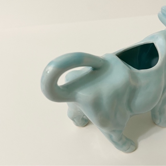 Vintage Blue Cow Creamer Pennsylvania Liberty Bell Delft Japan Spin Original - Picture 12 of 16